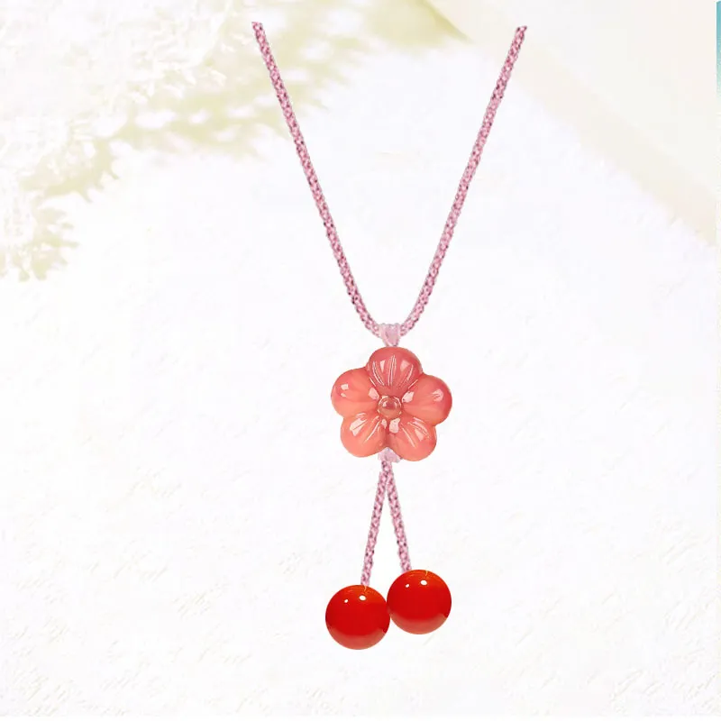 YUSHENGQING Bodhi Root Necklaces Unisex-1