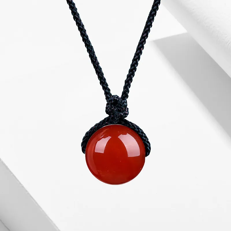 YUSHENGQING Bodhi Root Necklaces Unisex-4
