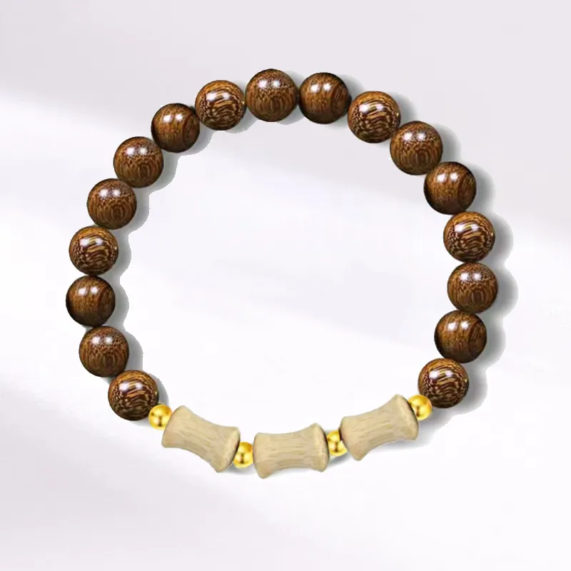 YUSHENGQING Redwood Bracelets Unisex-5