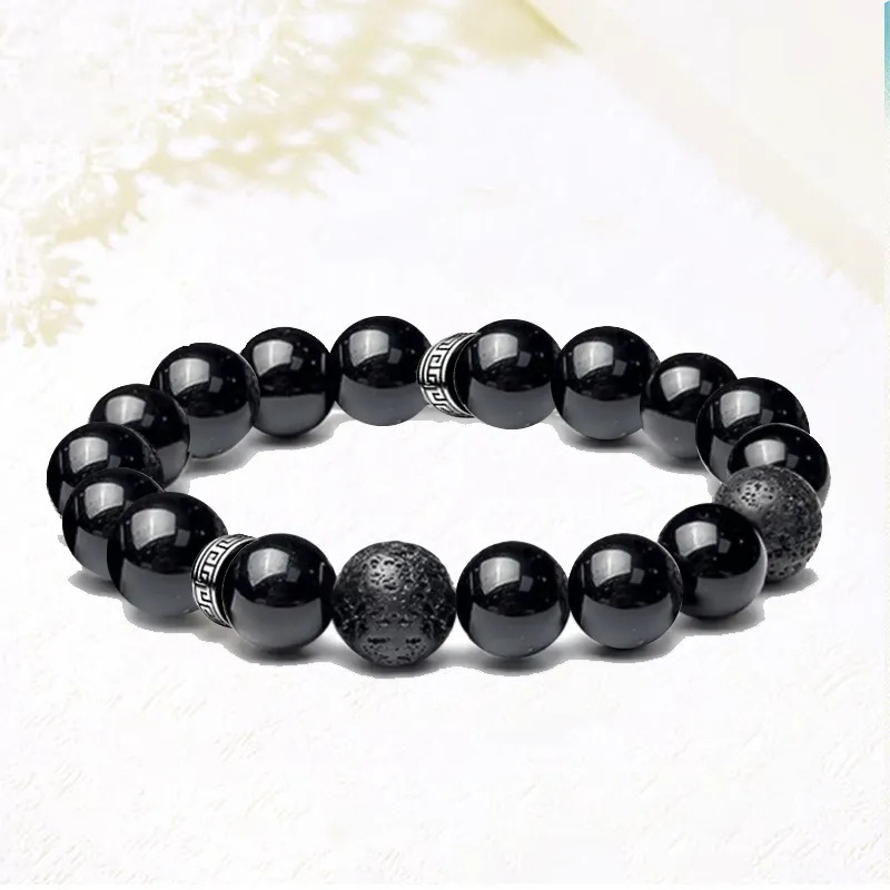 YUSHENGQING Ebony Bracelets Unisex-2