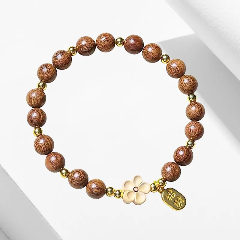 YUSHENGQING Redwood Bracelets Unisex-4