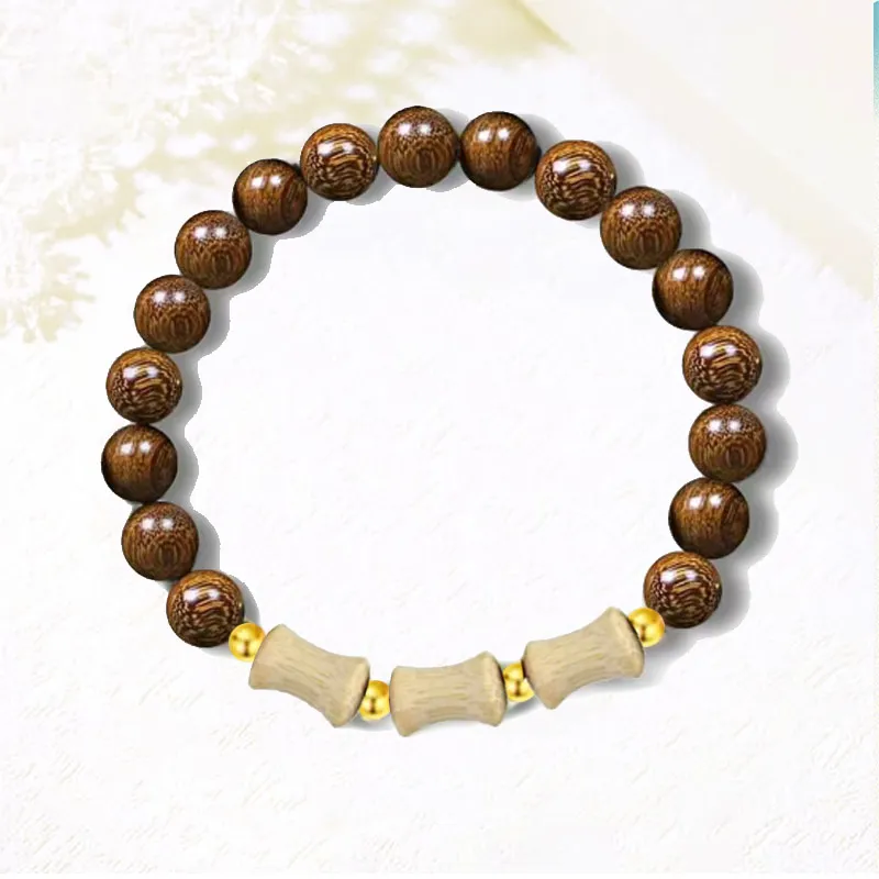 YUSHENGQING Redwood Bracelets Unisex-4
