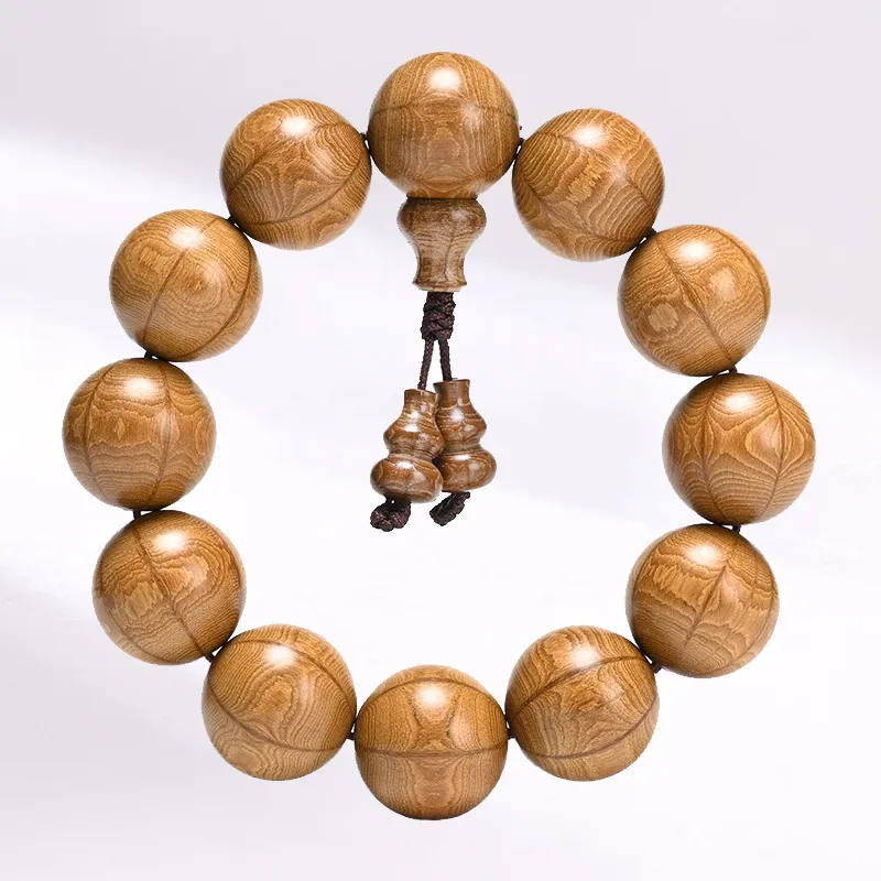 YUSHENGQING Zabelia Biflora Wooden Bracelets Unisex-6