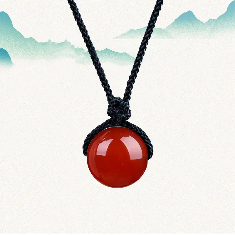 YUSHENGQING Bodhi Root Necklaces Unisex-1
