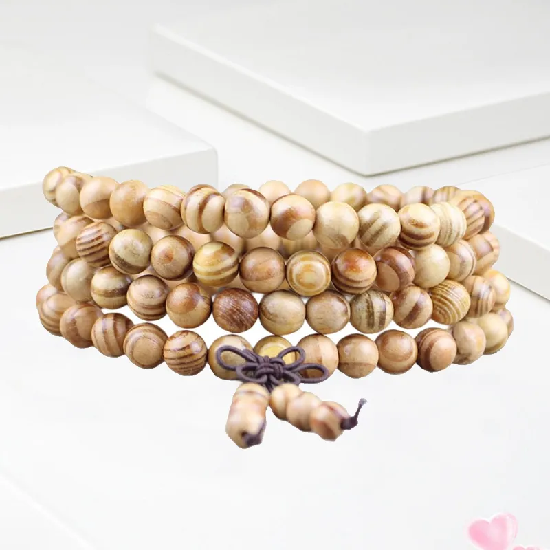 YUSHENGQING Paulownia Wood Bracelets Unisex-7