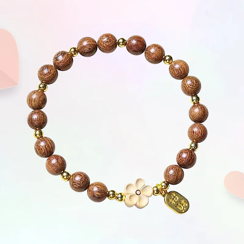 YUSHENGQING Redwood Bracelets Unisex-5
