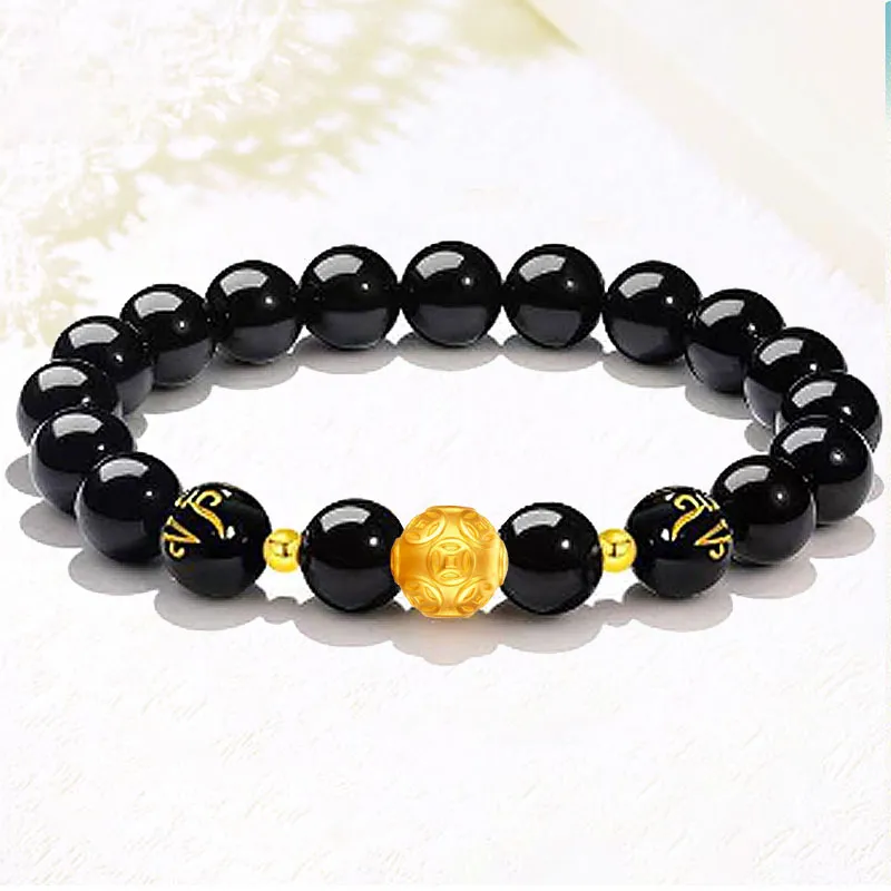 YUSHENGQING Ebony Bracelets Unisex-1