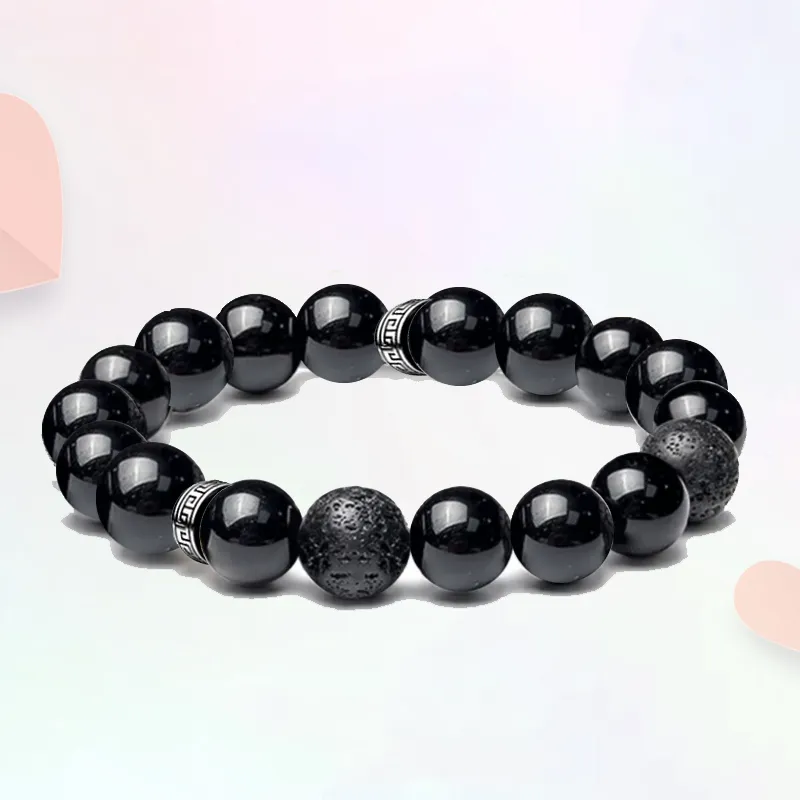 YUSHENGQING Ebony Bracelets Unisex-5