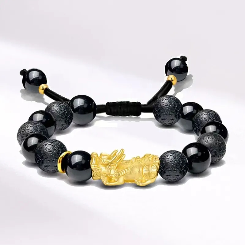 YUSHENGQING Ebony Bracelets Unisex-3