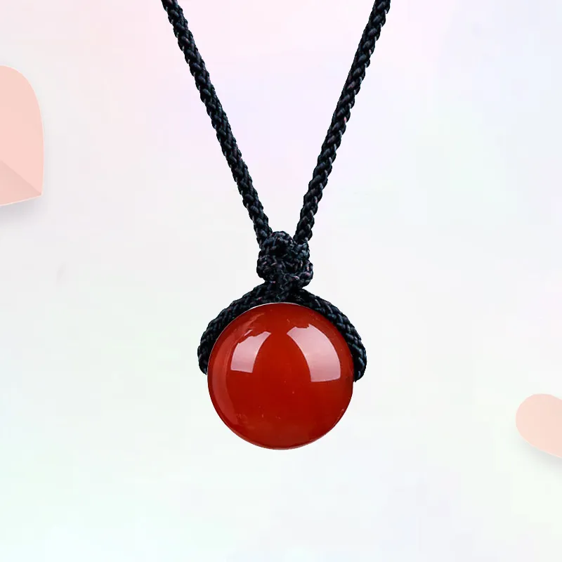 YUSHENGQING Bodhi Root Necklaces Unisex-2