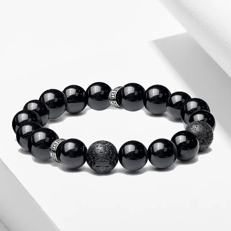 YUSHENGQING Ebony Bracelets Unisex-4