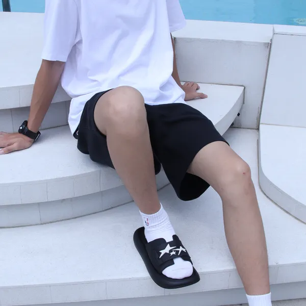 G+G Slide Slippers Men Black-5
