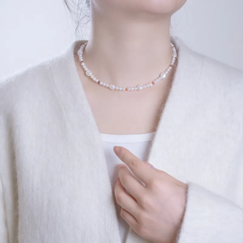 FREE ELF Pearl Necklaces Women's-4