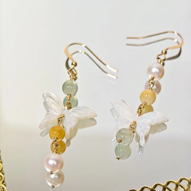 FREE ELF Pearl Earrings Women's-5