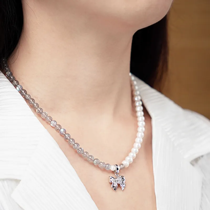 FREE ELF Pearl Necklaces Women's-4