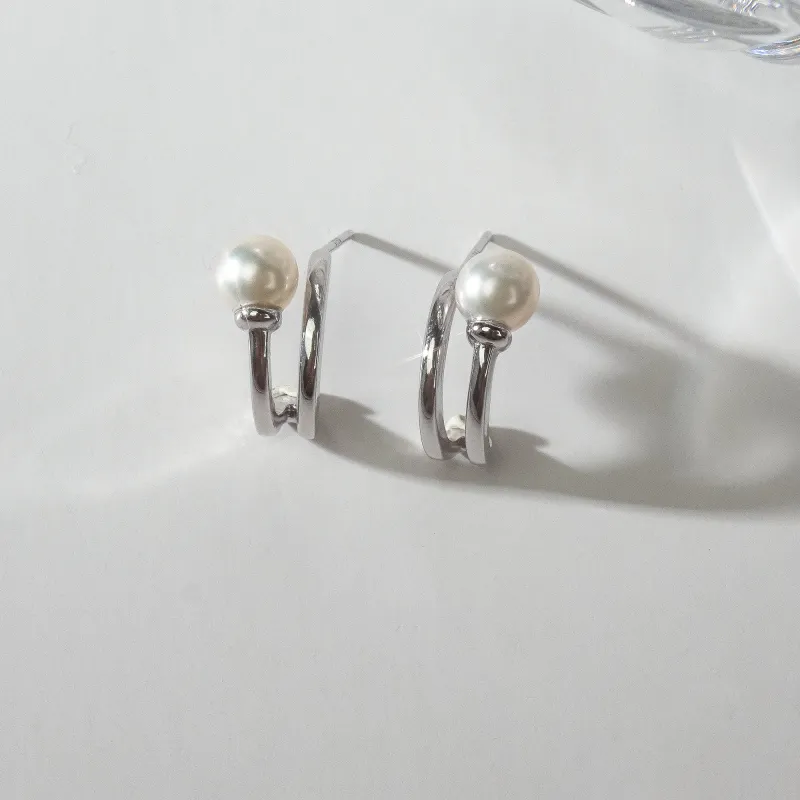 FREE ELF Pearl Earrings Women's-6