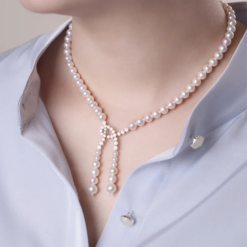 FREE ELF Pearl Necklaces Women's-1