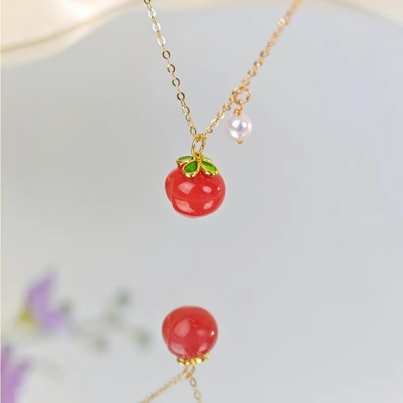 FREE ELF Natural Agate Necklaces Women's-5