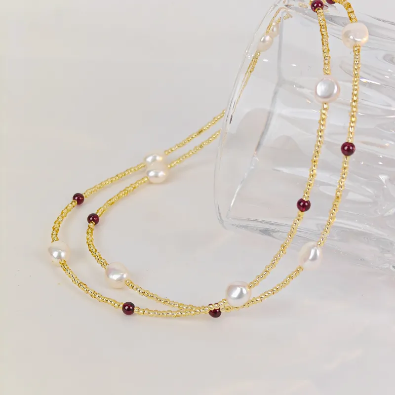 FREE ELF Pearl Necklaces Women's-5
