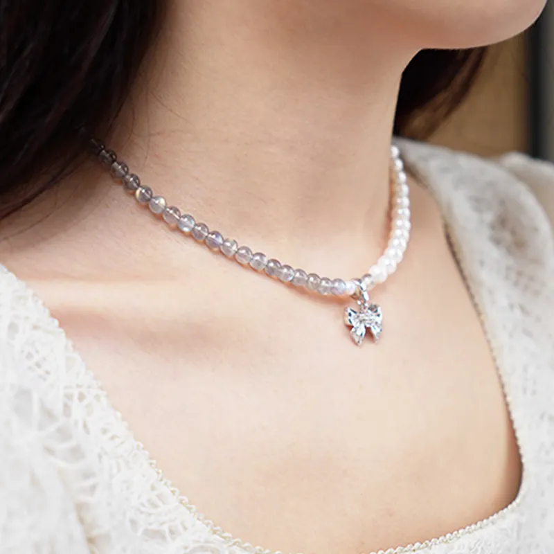 FREE ELF Pearl Necklaces Women's-3