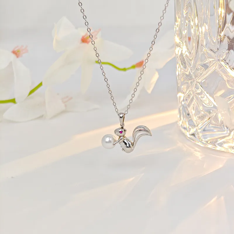 FREE ELF Pearl Necklaces Women's-5