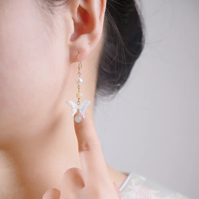 FREE ELF Pearl Earrings Women's-1