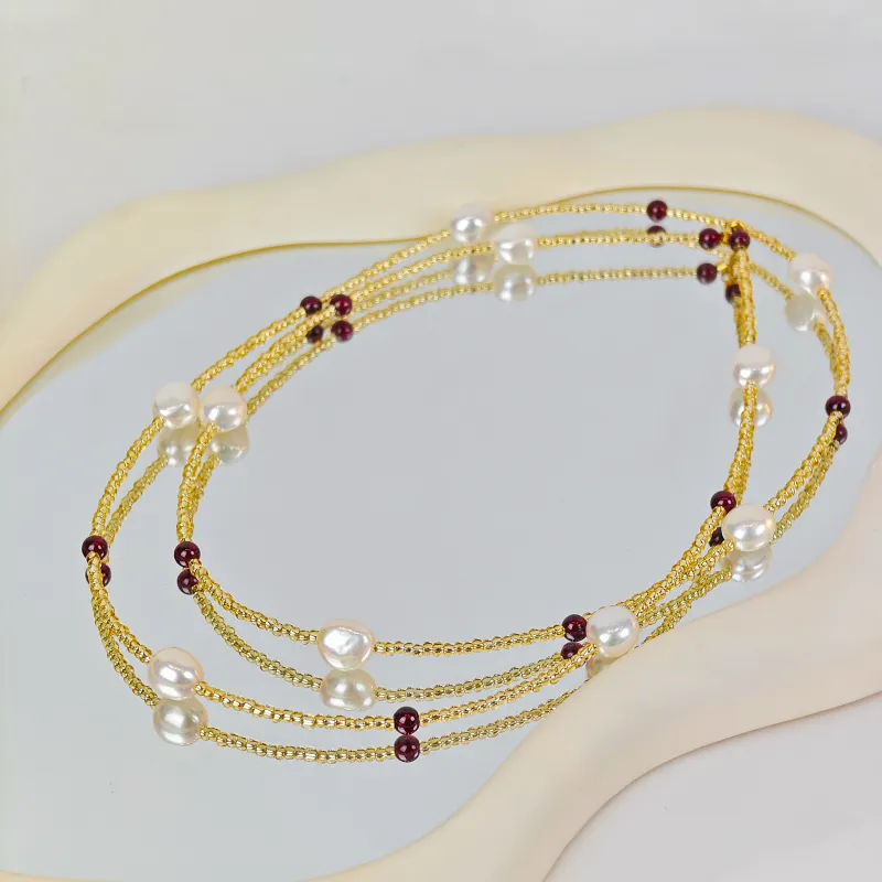 FREE ELF Pearl Necklaces Women's-3