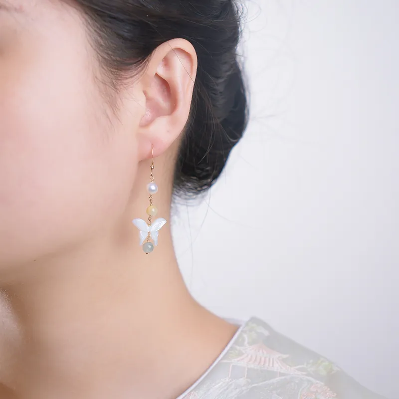 FREE ELF Pearl Earrings Women's-3