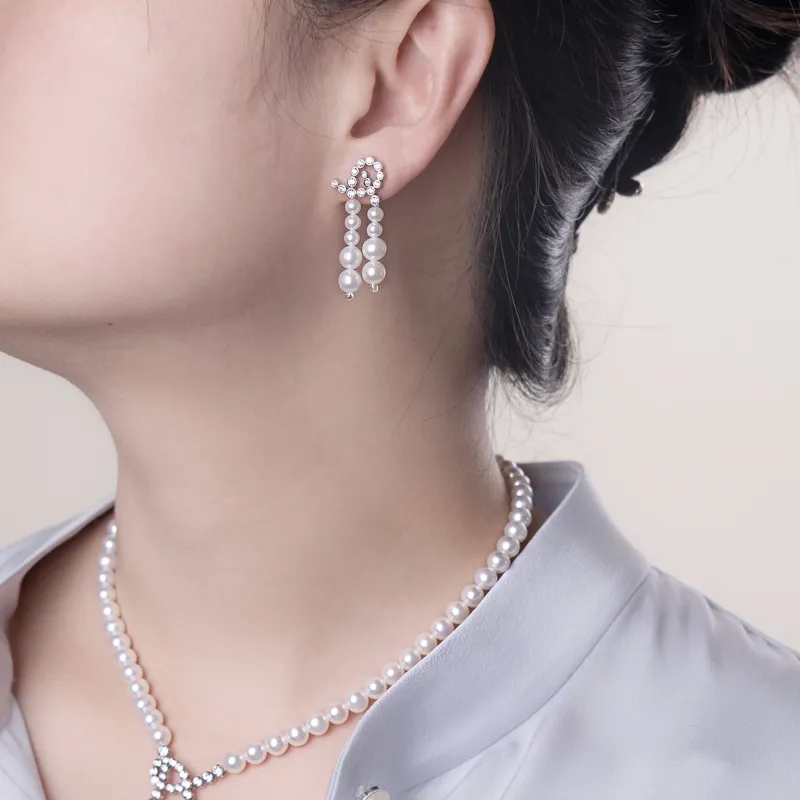 FREE ELF Pearl Earrings Women's-2