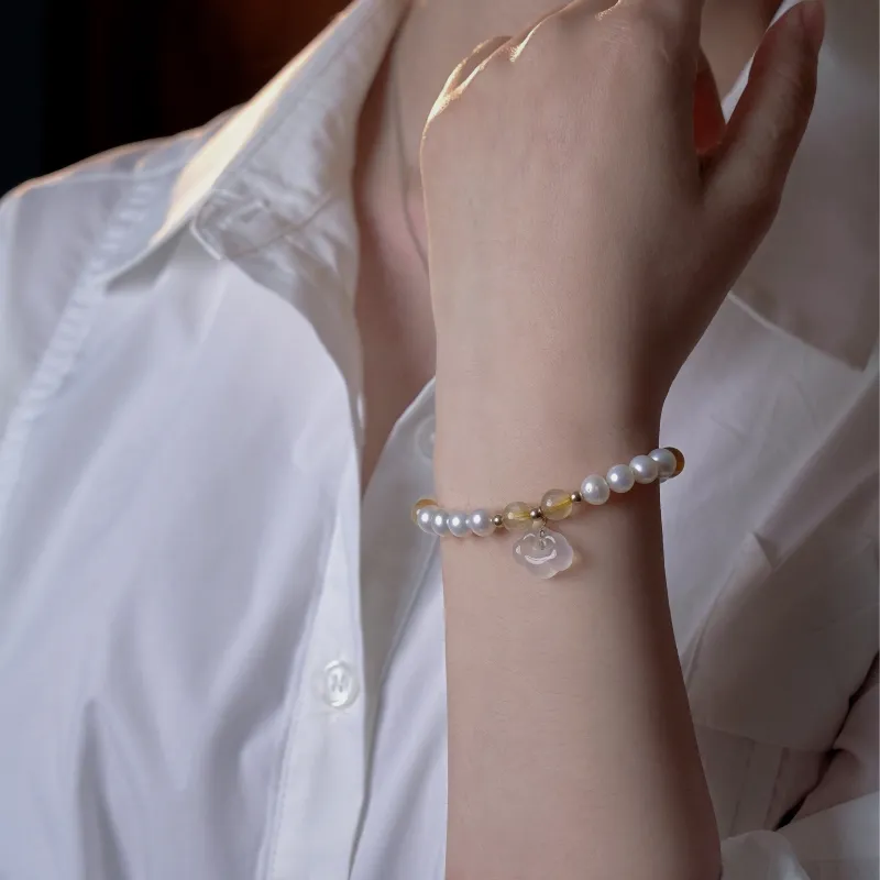 FREE ELF Freshwater Pearl Bracelets Women's-3