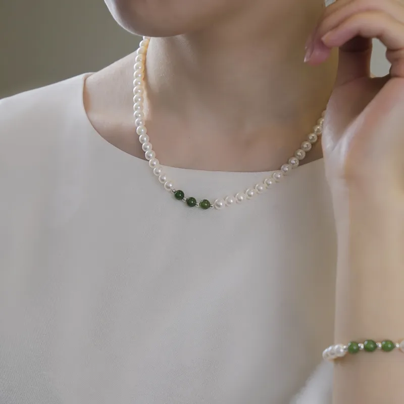 FREE ELF Pearl Necklaces Women's-11