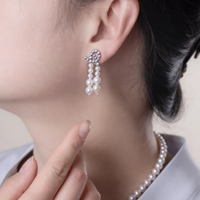 FREE ELF Pearl Earrings Women's-1