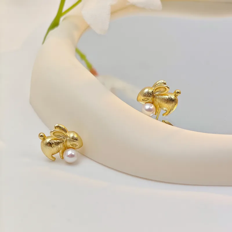 FREE ELF Pearl Earrings Women's-5