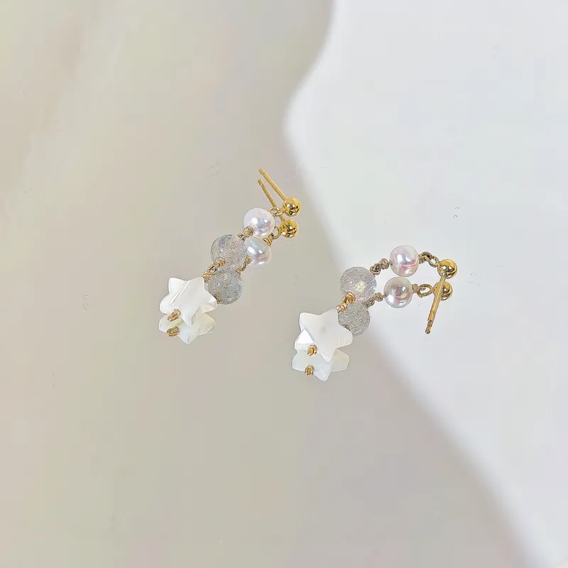 FREE ELF Pearl Earrings Women's-4