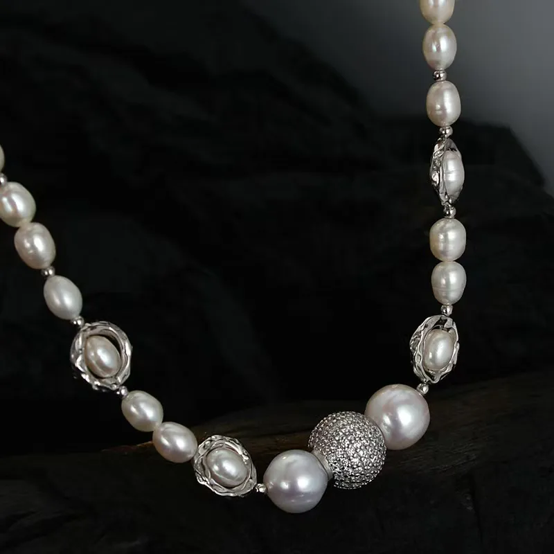 FREE ELF Pearl Necklaces Women's-5