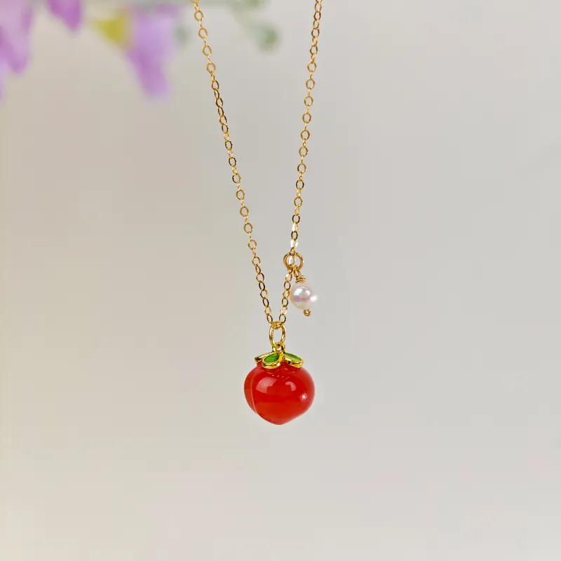 FREE ELF Natural Agate Necklaces Women's-4