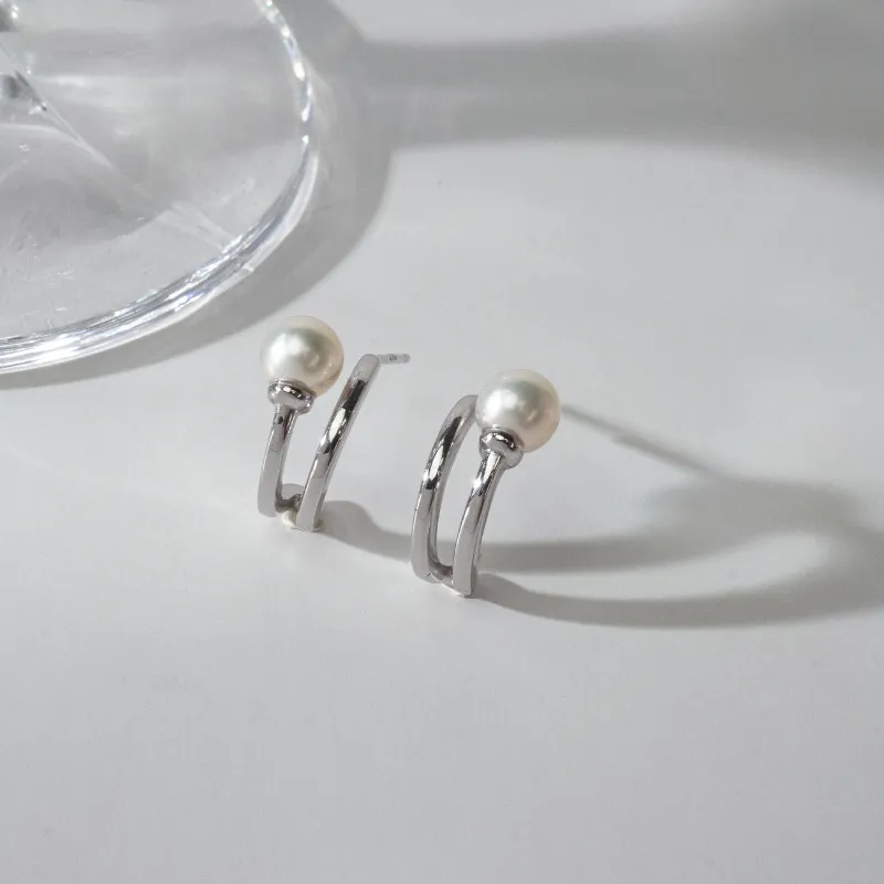 FREE ELF Pearl Earrings Women's-4