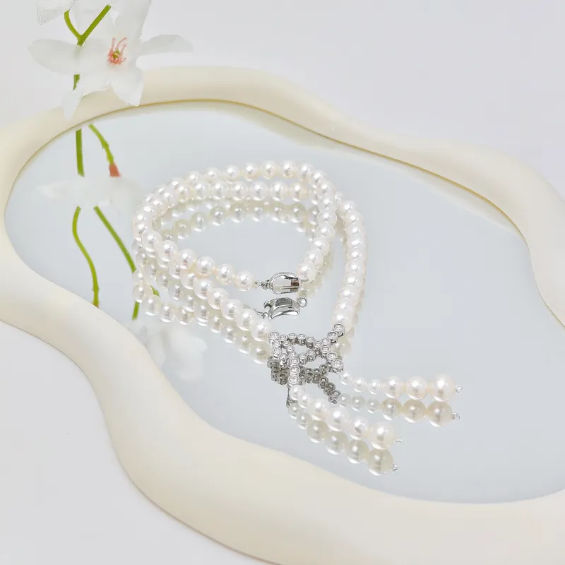FREE ELF Pearl Necklaces Women's-4
