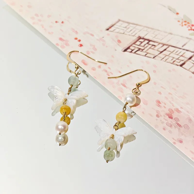 FREE ELF Pearl Earrings Women's-6
