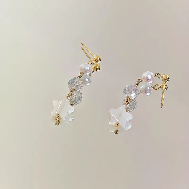 FREE ELF Pearl Earrings Women's-3