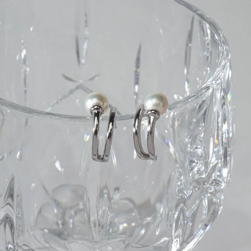 FREE ELF Pearl Earrings Women's-5