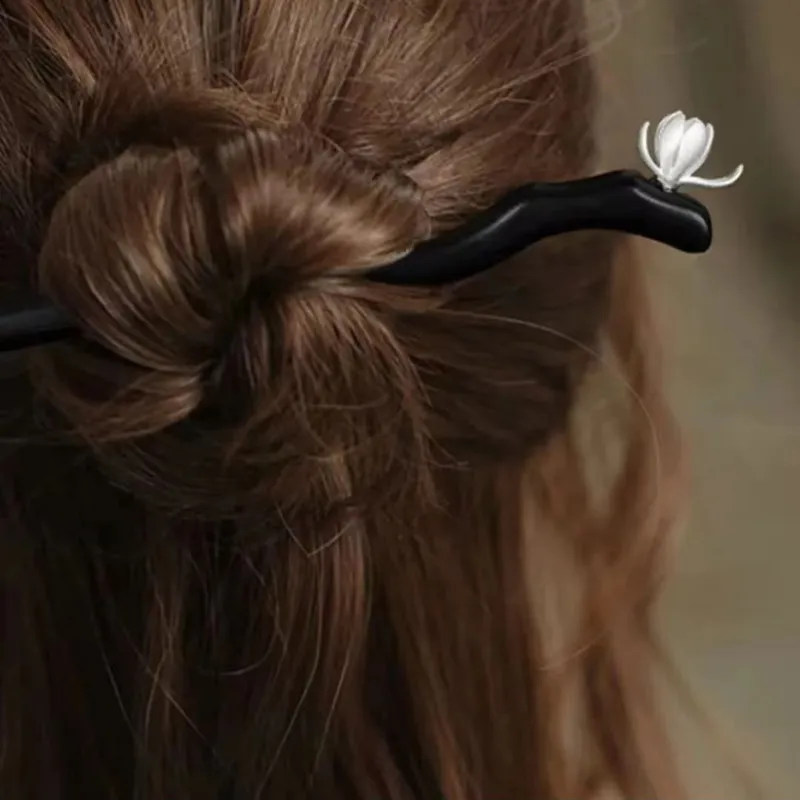 AVIVI 925 Sterling Silver Hairpins Women's-1