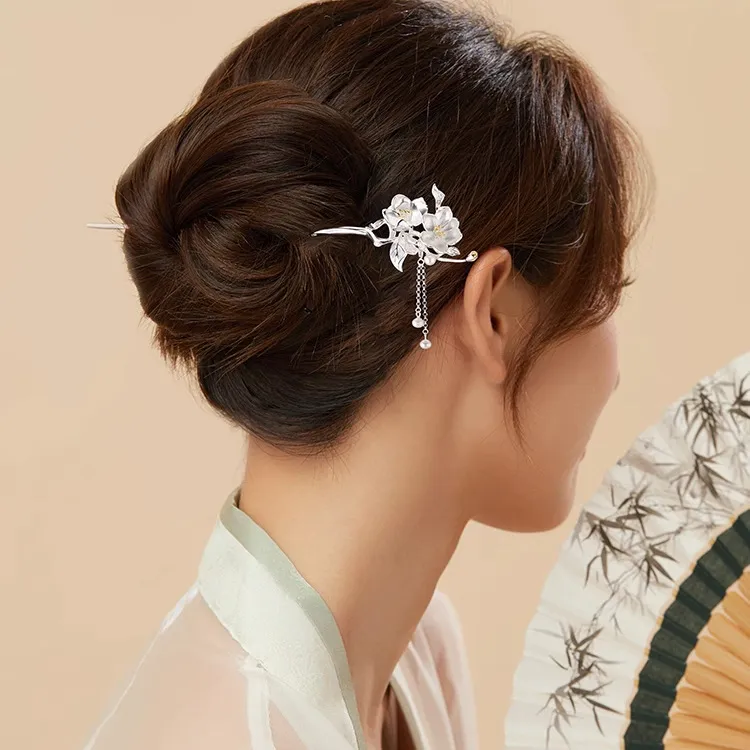 AVIVI 925 Sterling Silver Plated Hairpins Women's-1