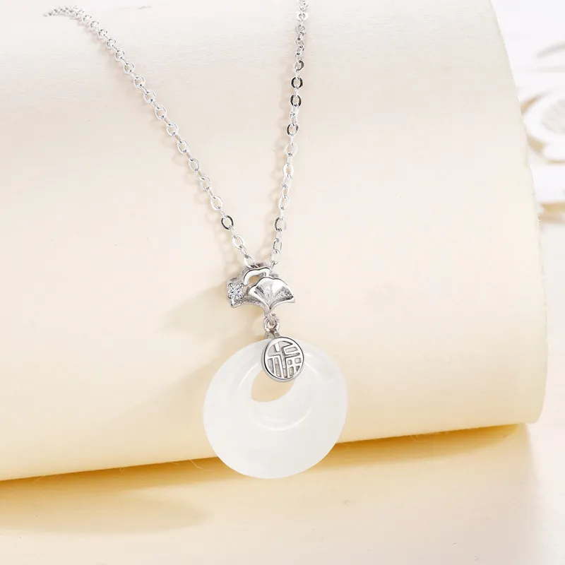 AVIVI Chalcedony Necklaces Women's-3