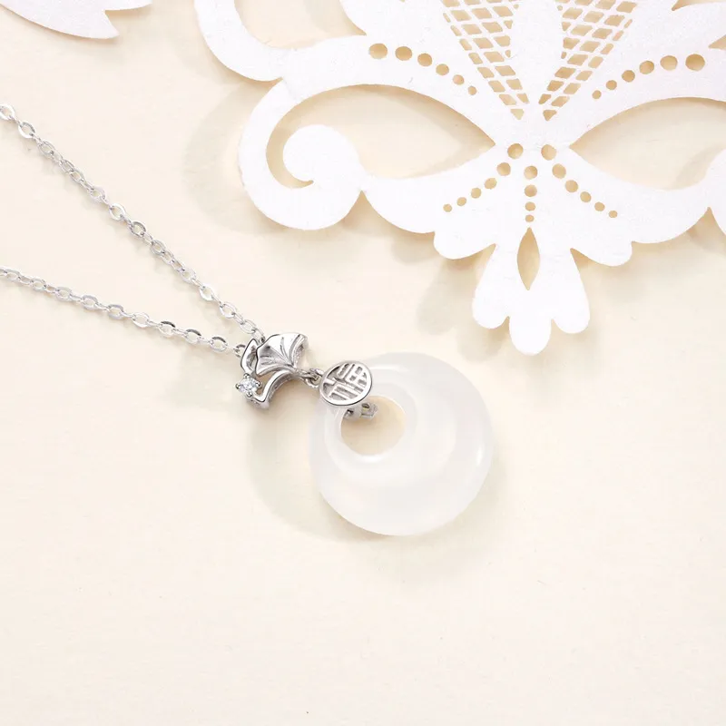 AVIVI Chalcedony Necklaces Women's-6