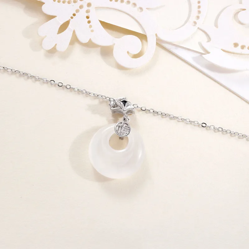 AVIVI Chalcedony Necklaces Women's-4