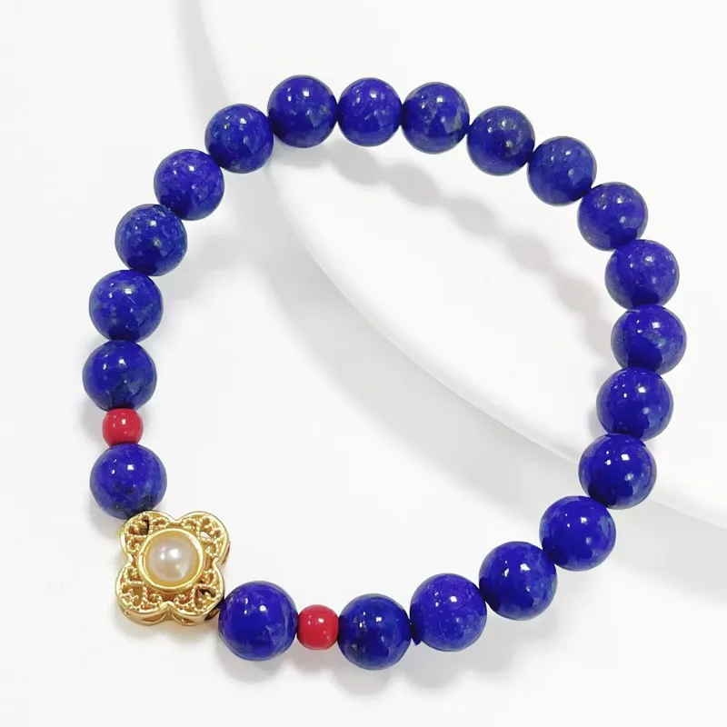 LOVEYOU PAI Lapis Lazuli Bracelets Unisex-3