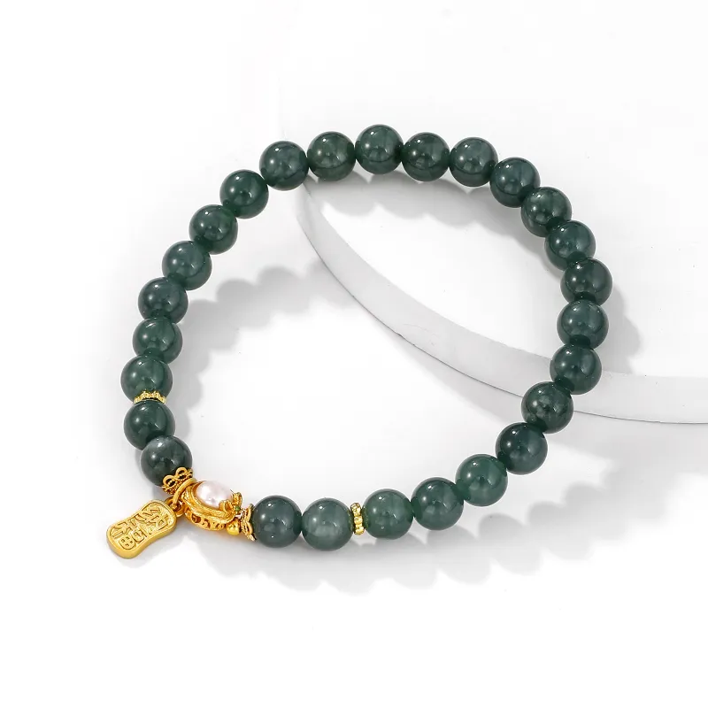 LOVEYOU PAI Glutinous Jade Bracelets Unisex-2
