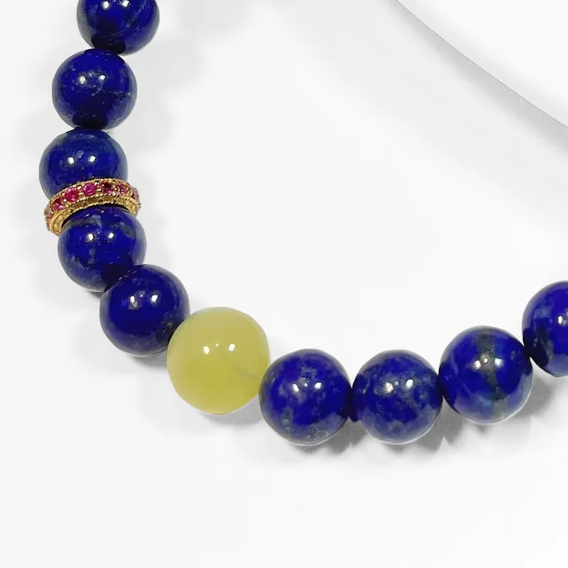 LOVEYOU PAI Lapis Lazuli Bracelets Unisex-4