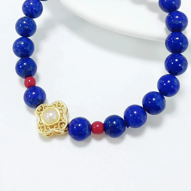 LOVEYOU PAI Lapis Lazuli Bracelets Unisex-4